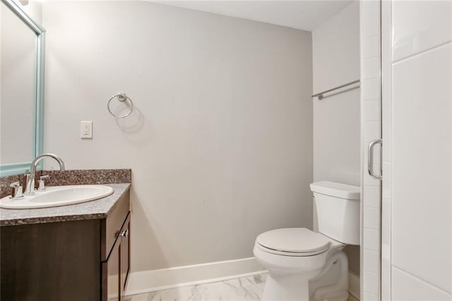 1430 Jackson Ave Unit 302, New Orleans, LA 70130 - bathroom with vanity and marble finish floors