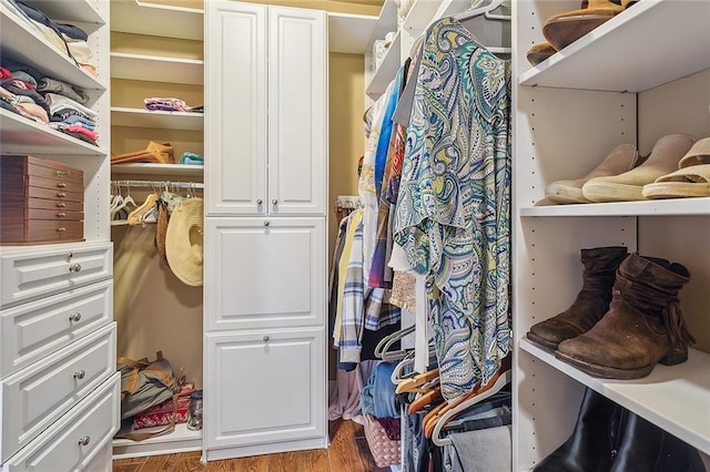 318 Cape Breton Dr, Slidell, LA 70458 - spacious closet with wood finished floors