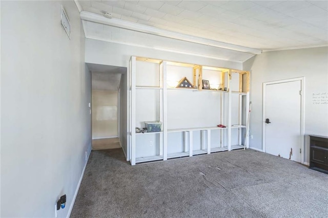 119 Vine St, New Iberia, LA 70560 - unfurnished bedroom featuring carpet flooring and lofted ceiling