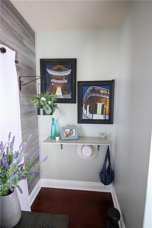 3805 Houma Blvd Unit 219A, Metairie, LA 70006 - detailed view of baseboards and wood finished floors