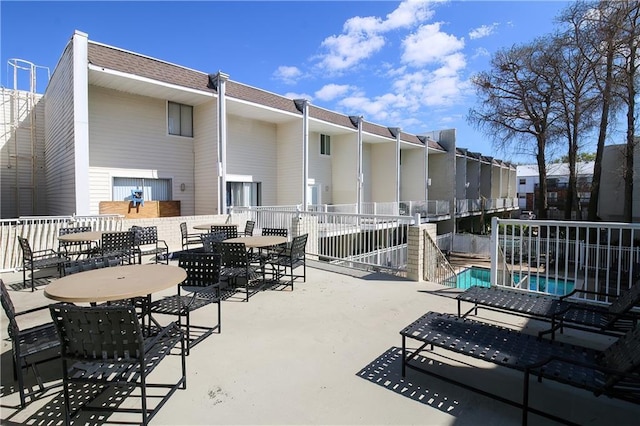 3805 Houma Blvd Unit 219A, Metairie, LA 70006 - view of patio / terrace featuring a residential view