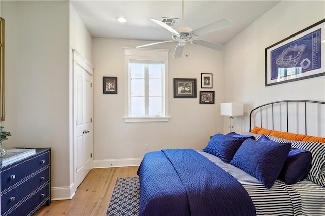 2109 Prytania St, New Orleans, LA 70130 - bedroom featuring light wood-style flooring and baseboards