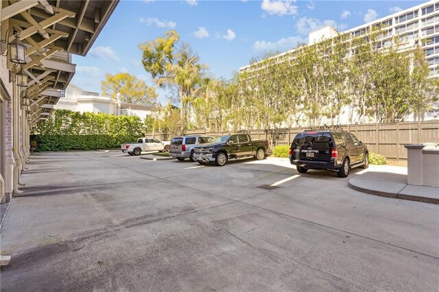 2109 Prytania St, New Orleans, LA 70130 - view of uncovered parking lot