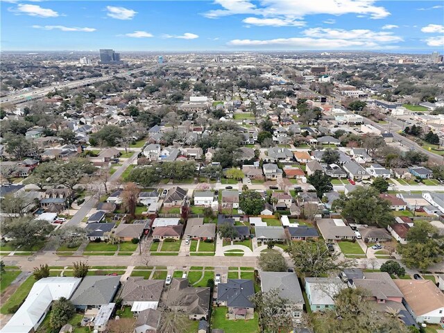 508 Sena Dr, Metairie, LA 70005 - aerial view of property and surrounding area featuring nearby suburban area