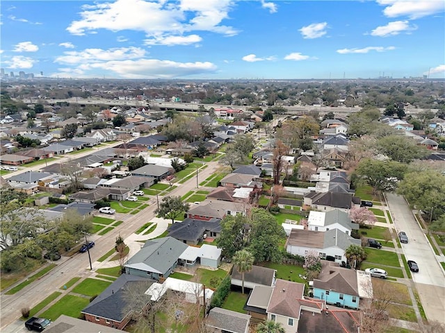 508 Sena Dr, Metairie, LA 70005 - aerial view of property and surrounding area with nearby suburban area