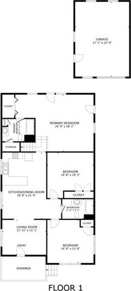 1534 General Collins Ave, New Orleans, LA 70114 - view of layout
