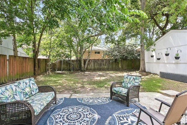 3631 Rue Colette, New Orleans, LA 70131 - fenced backyard featuring a patio