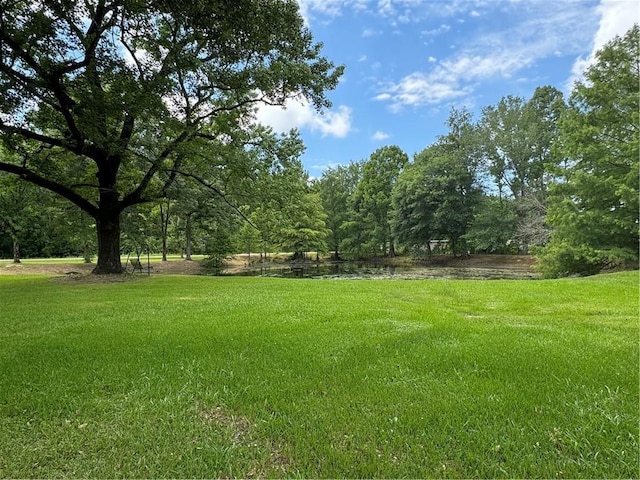 7241 Line Rd, Ethel, LA 70730 - view of yard with a water view
