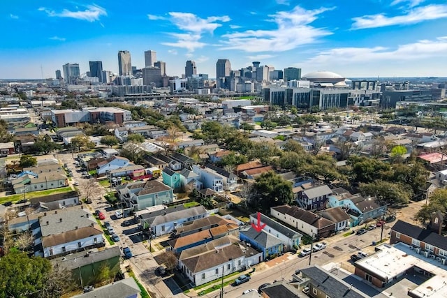 326 N Tonti St, New Orleans, LA 70119 - drone / aerial view of city skyline