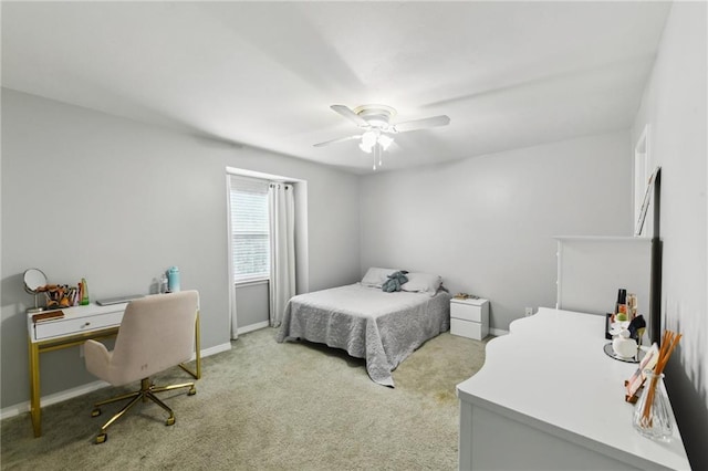 372931 Lilac Ln, Metairie, LA 70001 - carpeted bedroom featuring baseboards and ceiling fan