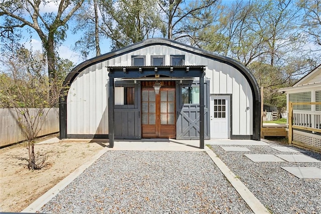 1612 Mossy St, Covington, LA 70433 - view of outdoor structure with an outdoor structure and fence