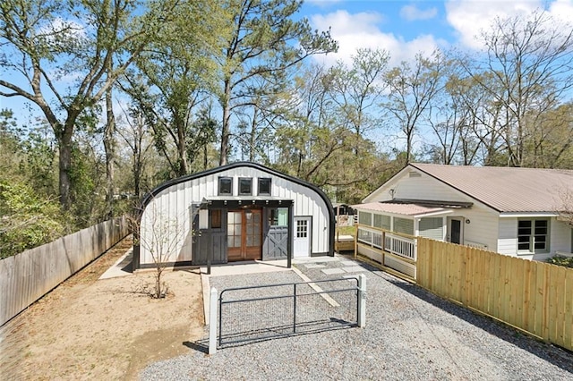 1612 Mossy St, Covington, LA 70433 - view of outbuilding with an outbuilding and fence private yard
