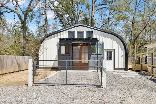 1612 Mossy St, Covington, LA 70433 - view of outbuilding with an outbuilding and fence private yard