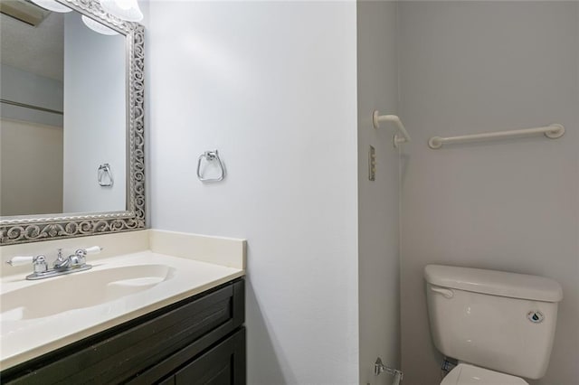 302 Bogie Dr Unit 25D, Slidell, LA 70460 - bathroom with toilet and vanity