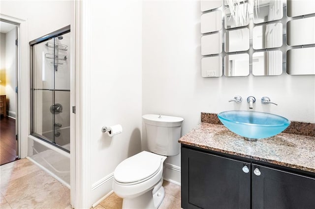 5878 General Haig St, New Orleans, LA 70124 - full bathroom featuring vanity and enclosed tub / shower combo
