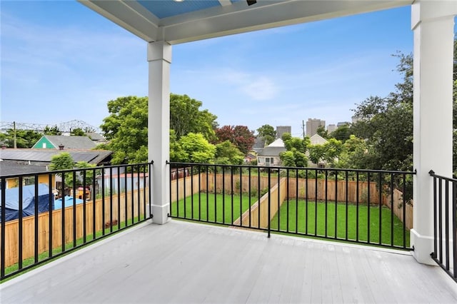 736 Belleville St, New Orleans, LA 70114 - view of balcony