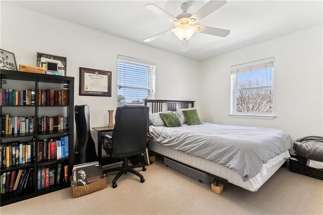 6720 Argonne Boulevard ., New Orleans, LA 70124 - bedroom featuring a ceiling fan, carpet, and multiple windows