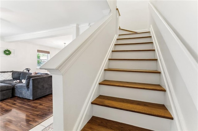 6720 Argonne Boulevard ., New Orleans, LA 70124 - stairway with wood finished floors