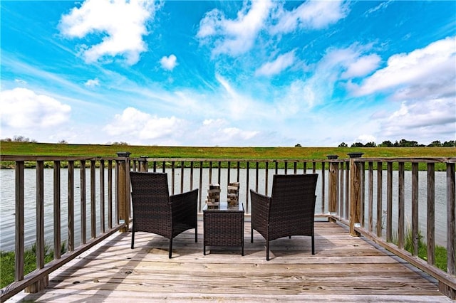 view of deck
