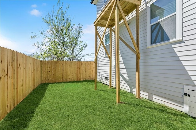 1413 Gordon St, New Orleans, LA 70117 - view of yard
