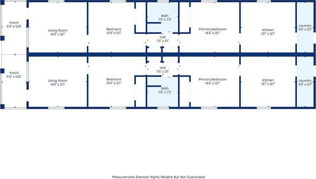320709 Bienville St, New Orleans, LA 70119 - floor plan