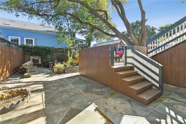 1930 N Rampart St, New Orleans, LA 70116 - view of patio / terrace featuring a fenced backyard