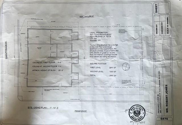 3801 Tchoupitoulas St, New Orleans, LA 70115 - view of layout