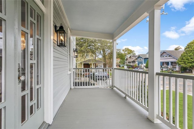 444244 S Johnson St, New Orleans, LA 70125 - balcony with a residential view