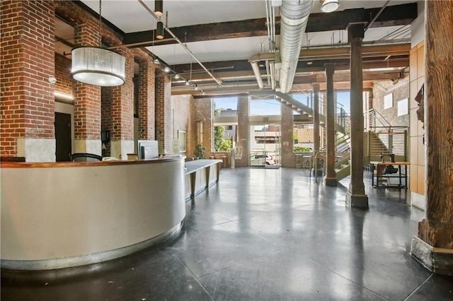 920 Poeyfarre St Unit 170, New Orleans, LA 70130 - reception with a towering ceiling