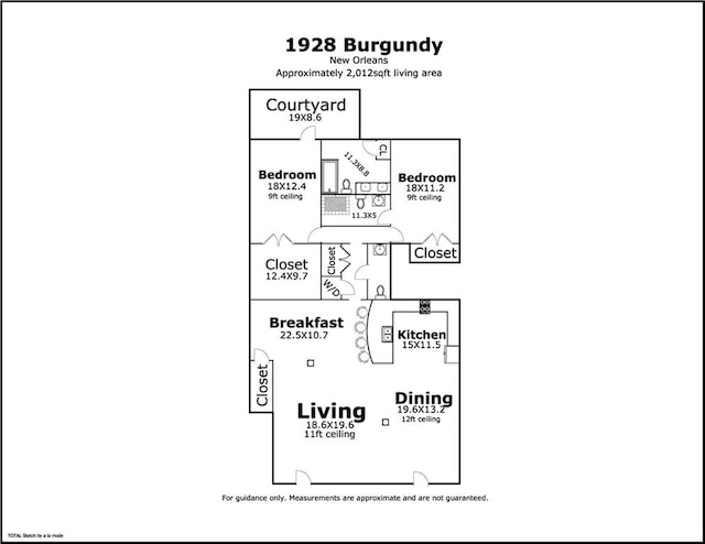 floor plan / room layout