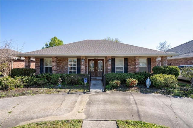 4012 Berot St, Metairie, LA 70002 - view of front of home featuring french doors and brick siding
