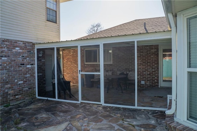 4012 Berot St, Metairie, LA 70002 - view of patio featuring a sunroom