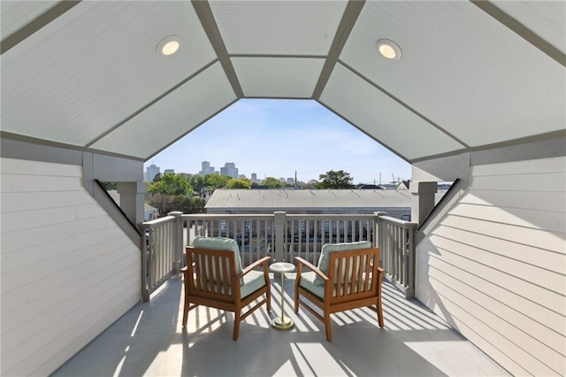 125 Elmira Ave, New Orleans, LA 70114 - balcony featuring a view of skyline