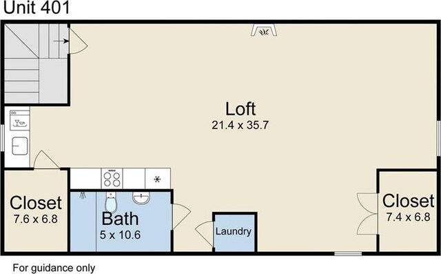 516 Governor Nicholls St Unit 401, New Orleans, LA 70116 - view of layout