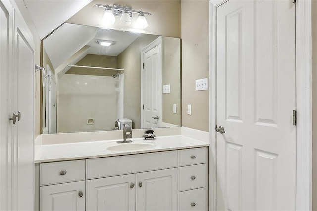 80055 Rollo Rd, Bush, LA 70431 - bathroom featuring vanity and walk in shower