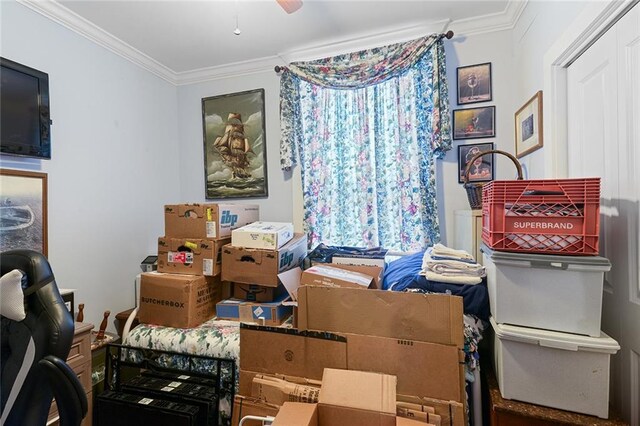433 Monroe St, Gretna, LA 70053 - interior space with crown molding