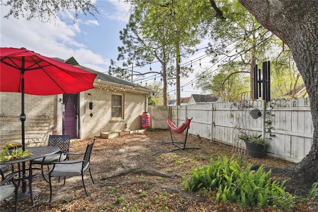 3701 Marigny St, New Orleans, LA 70122 - view of yard with fence