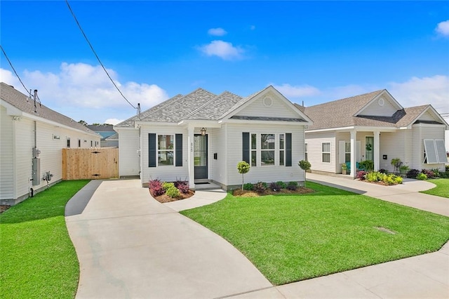 4720 Cross St, Jefferson, LA 70121 - view of front of house featuring driveway and a shingled roof