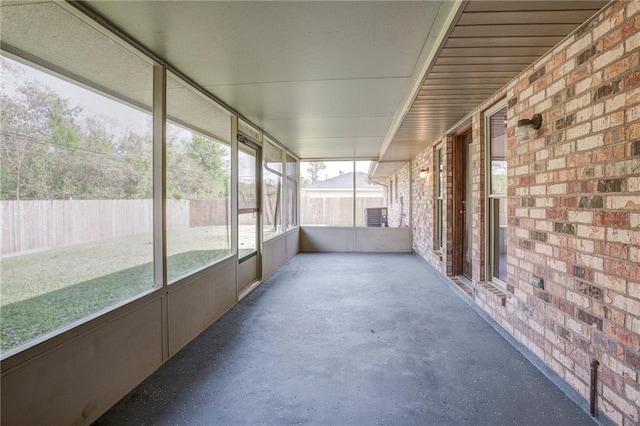 128 Belle Grove Dr, La Place, LA 70068 - view of unfurnished sunroom
