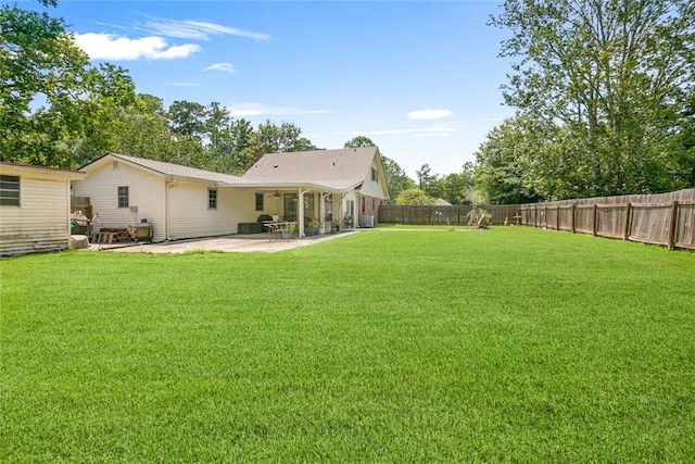 65398 Maple St, Mandeville, LA 70448 - view of yard with a patio