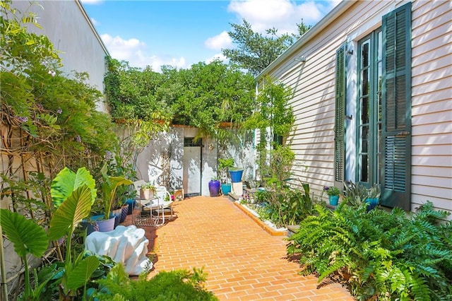 3342 Bell St, New Orleans, LA 70119 - view of patio / terrace featuring fence
