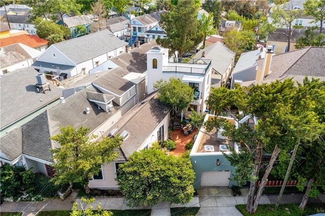 3342 Bell St, New Orleans, LA 70119 - drone / aerial view featuring a residential view