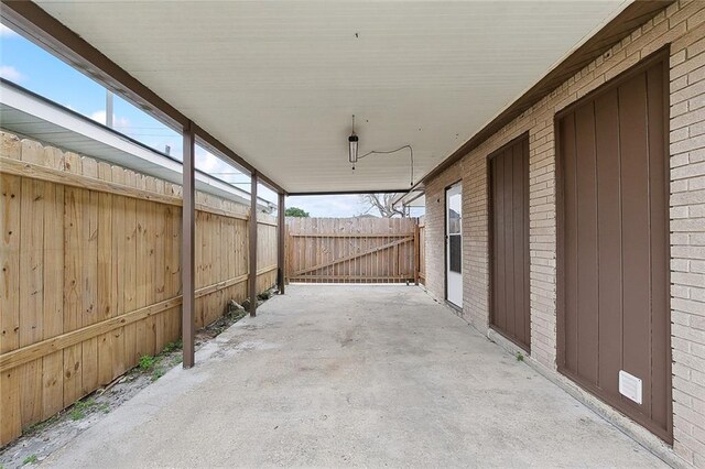 3013 Volpe Dr, Chalmette, LA 70043 - view of patio / terrace featuring fence