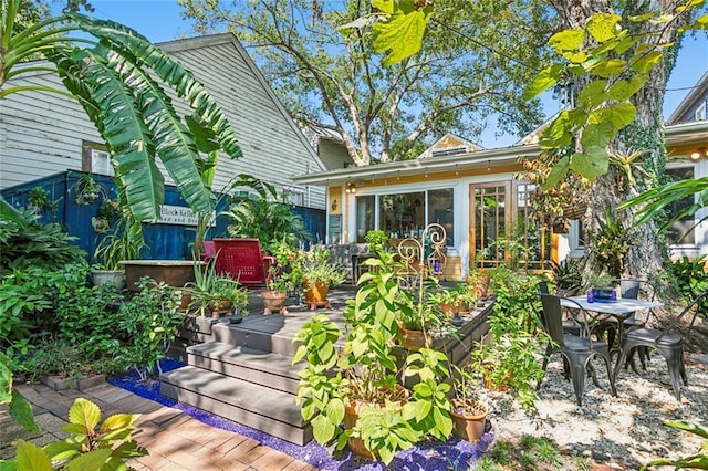 1838 Burgundy St, New Orleans, LA 70116 - view of rear view of house
