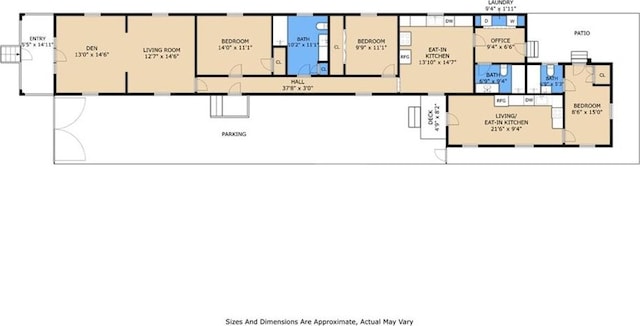 1830 Burgundy St, New Orleans, LA 70116 - view of property floor plan