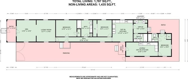 1830 Burgundy St, New Orleans, LA 70116 - view of property floor plan