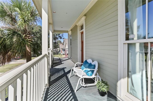 5533 Woodlawn Pl, New Orleans, LA 70124 - view of balcony