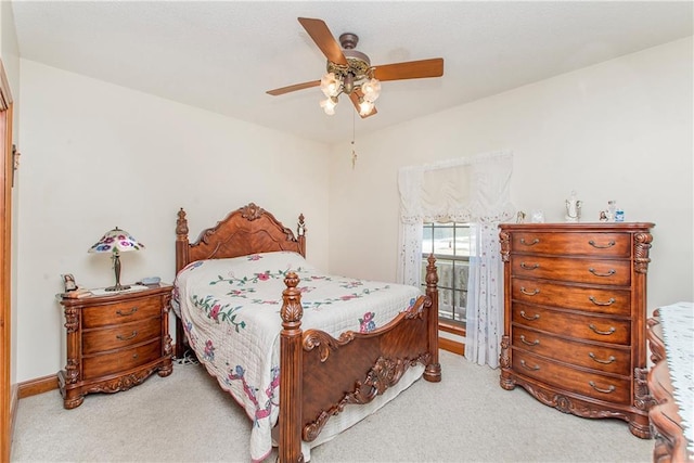 132 Country Club Dr, Covington, LA 70433 - carpeted bedroom featuring ceiling fan