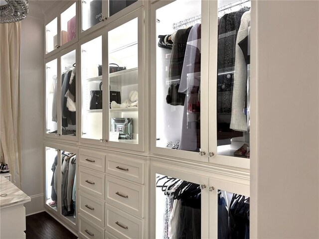 view of closet