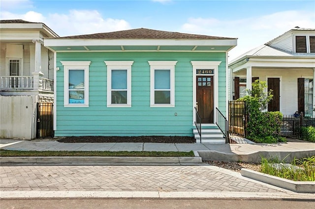 2460 N Villere St, New Orleans, LA 70117 - view of front of home featuring covered porch